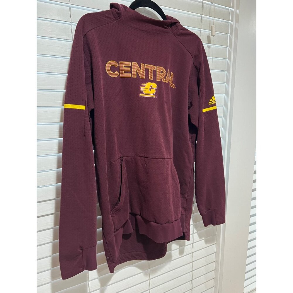 Adidas Central Michigan University Chippewas Hoodie -‎ Size L